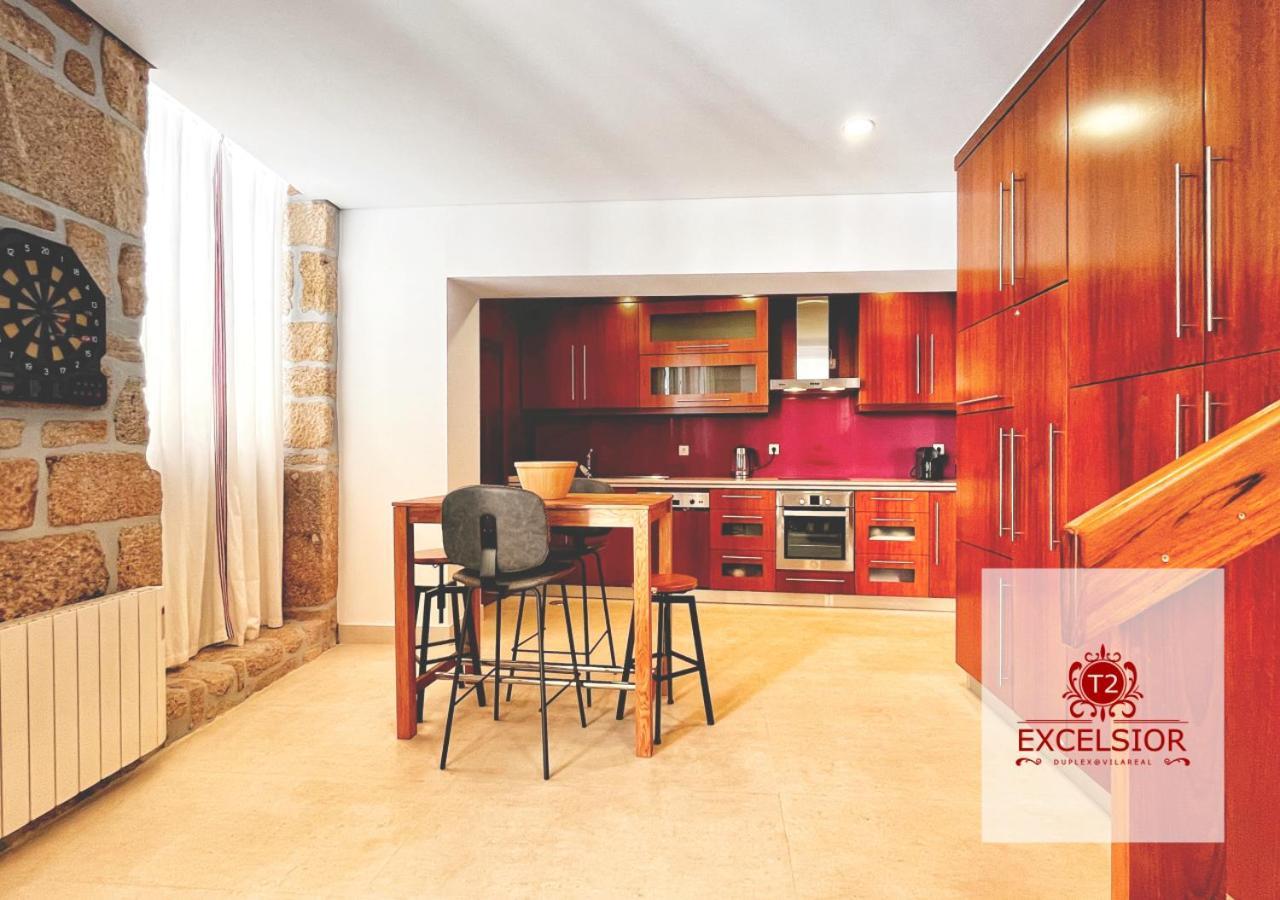 T2 Duplex - Exclusivo No Centro Historico Apartman Vila Real Kültér fotó