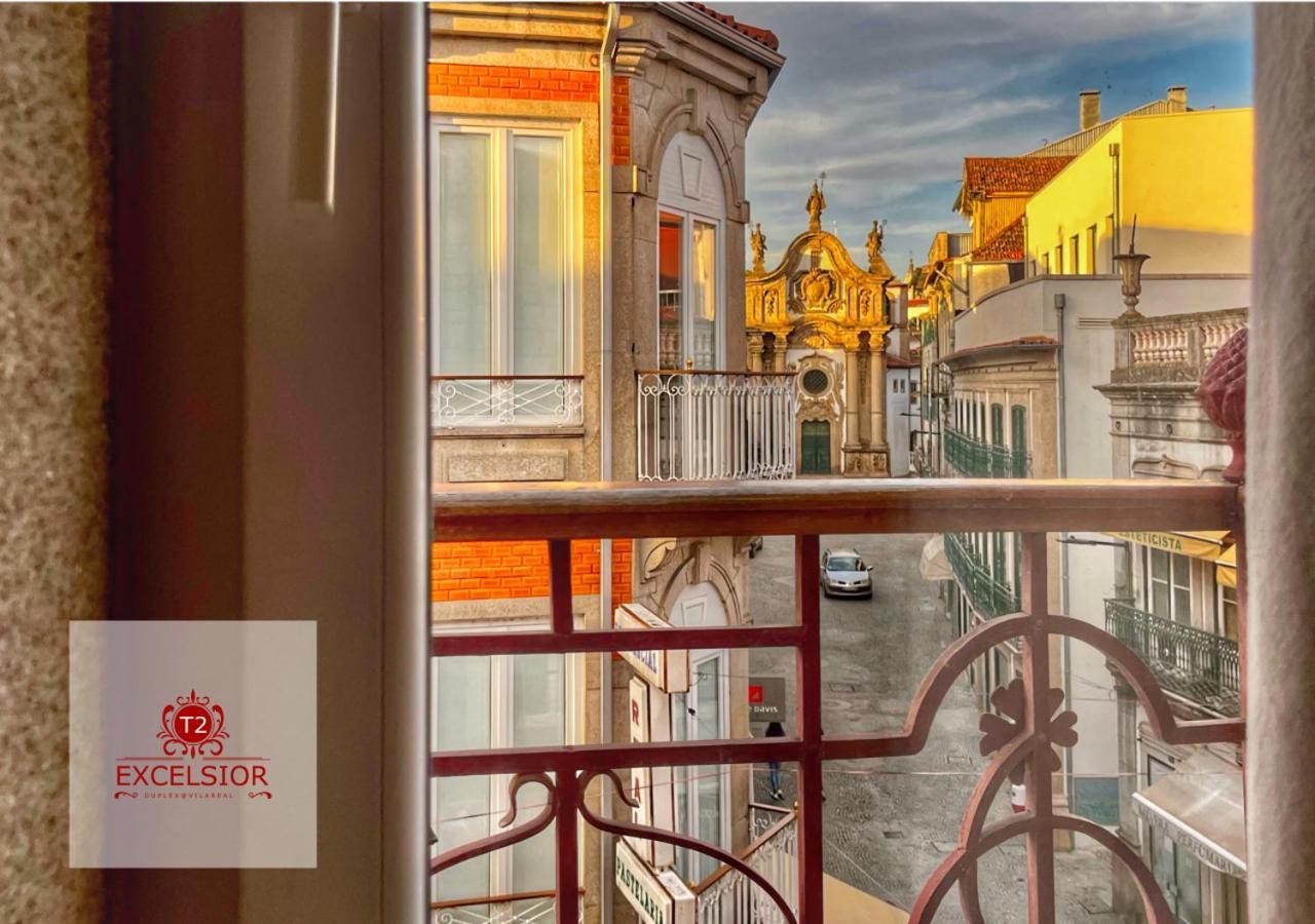 T2 Duplex - Exclusivo No Centro Historico Apartman Vila Real Kültér fotó