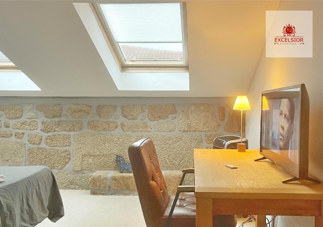 T2 Duplex - Exclusivo No Centro Historico Apartman Vila Real Kültér fotó